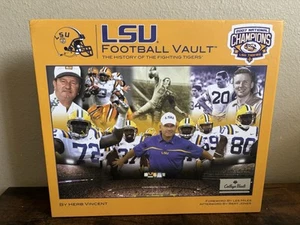 LSU Football Vault: The History of the Fighting Tigers HC Herb Vincent 2008 - Picture 1 of 10