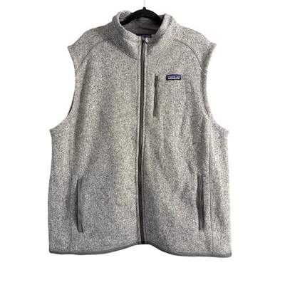 Patagonia Mens Better Sweater Fleece Vest JB Hunt Stonewash Gray Size XXL 2X New - Image 1 of 4