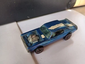 Nitty Gritty Kitty Blue Spectraflame 1970 Redline Hot Wheels Mattel Vintage RL - Picture 1 of 9