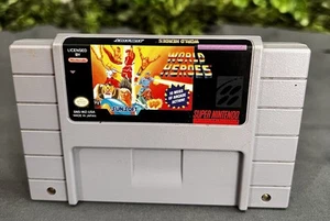 ๐น๏ธ World Heroes โ Super Nintendo SNES (1993) ๐ฎ - Picture 1 of 3