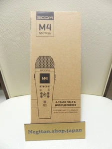 Zoom M4 MicTrak 4-Track Recorder Handheld Stereo Microphone Portable 325g - Picture 1 of 11