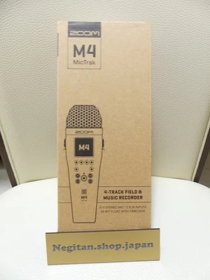 Zoom M4 MicTrak 4-Track Recorder Handheld Stereo Microphone Portable 325g - Image 1 of 4