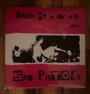 Sex Pistols - Anarchy in the UK - Live LP 1985 UK Import PLEASE READ - Picture 1 of 10