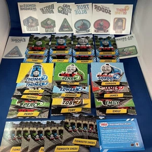 2010 Upper Deck Thomas And Friends Set Stickers Tattoos Pop outs Tidmouth Sheds - Picture 1 of 6