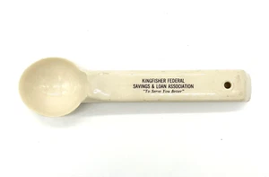 8" cuchara de plástico para helado Kingfisher ahorros y préstamos Oklahoma - Imagen 1 de 4
