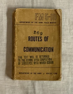 FM 5-10 Corps of Engineers Construction and Routes of Communication - Imagen 1 de 4