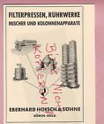 D&#220;REN, Werbung 1952, Eberhard Hoesch &amp; S&#246;hne Filter-Pressen R&#252;hr-Werke