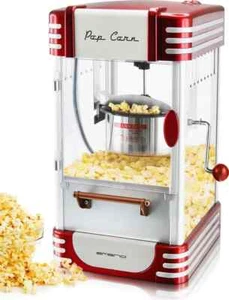 EMERIO Popcornmaschine POM-120650 - Popcornmaschine - rot/silber - Bild 1 von 5