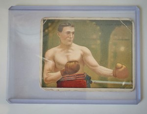 1910 T218 Phila jack O'Brien Cigarettes Card Champion Athlete Prize Fighter