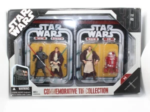 Star Wars Colección Lata Conmemorativa Amenaza Fantasma 4 Figuras En Caja - Imagen 1 de 10