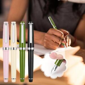 For Jinhao 82 Acrylic Fountain Pen with Converter F 0.5mm Pens Ink Writing New