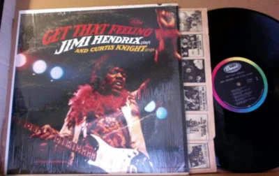 EX RARE Orig. 1967 MONO Lp album Jimi Hendrix & Curtis Knight Get That Feeling — 第 1/4 张图片