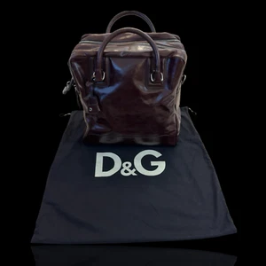 DOLCE & GABBANA Leder Reisetasche Handgepäck Tasche Weekend bag NP:1690€ -128 - Bild 1 von 24