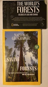 National Geographic Magazine May 2022 SPECIAL ISSUE - SAVING FORESTS + POSTER - Picture 1 of 2