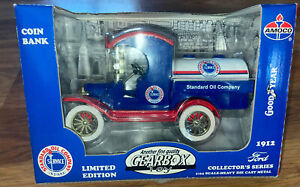 Gearbox 1:24th Scale 1912 Ford AMOCO Standard Oil Co. Limited Edition Coin Bank 