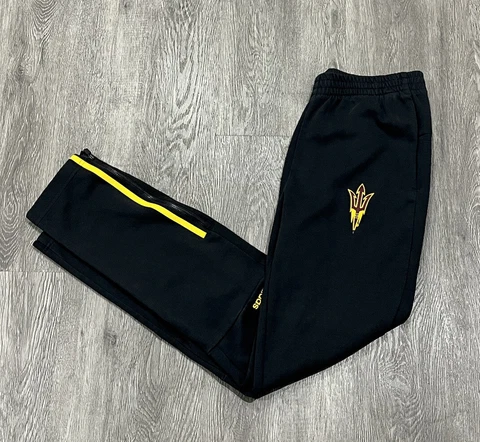 Adidas Arizona State Sun Devils Sweatpants Adult Medium Black ASU Mens Cover