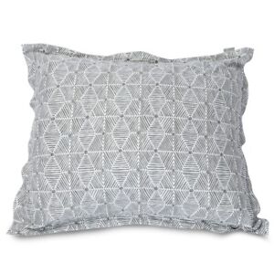 Majestic Home 85907250061 Charlie Gray Floor Pillow - 54 x 44 x 12 in.