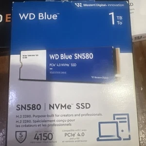 VERSIEGELT - WD Blue SN580 1TB Interne Solid State Drive SSD Western Digital NVMe - Bild 1 von 7