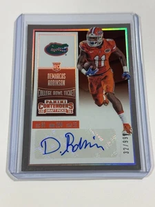 2016 Contenders Draft Picks Bowl Ticket #114B Rookie Demarcus Robinson Auto /99 - Picture 1 of 2