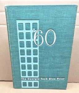 1960 Blueprint Georgia Tech Yearbook Atlanta Georgia - Picture 1 of 12