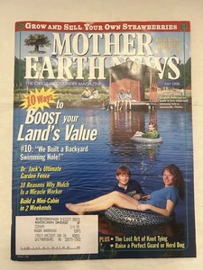MOTHER EARTH NEWS MAGAZINE July 1998 Boost Your Land’s Value Vintage Issue - Bild 1 von 8