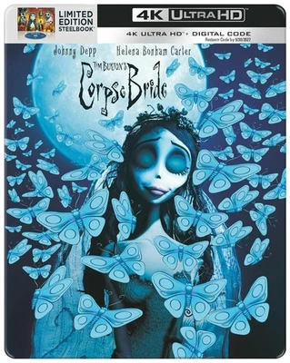Tim Burton's The Corpse Bride 4K UHD Blu-ray  NEW - Image 1 of 4