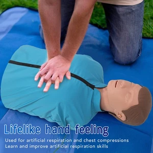 Cardiopulmonary Resuscitation Training Mannequin Rubber Half Body Artificial TDW - Picture 1 of 12
