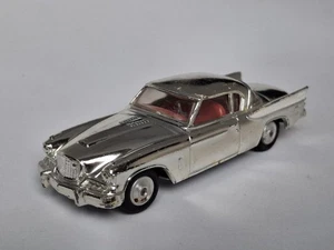 1/43 211 S Corgi Toys Studebaker Golden Hawk Silver Chrome vintage no Dinky - Picture 1 of 8