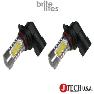 Jtech 2x 9006 Type 34W High Power SMD LED Fog/DRL Bulb Xenon White - Picture 1 of 4