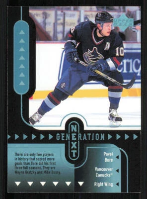 1998-99 Upper Deck Generation Next #GN28 Pavel Bure/Vadim Sharifijanov - Image 1 of 2