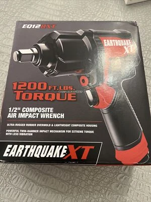 1/2 pulg. Llave de impacto de aire dinamométrica Xtreme compuesta, roja Foto 1 de 2