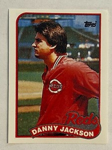 1989 Topps Double-Header All Stars Danny Jackson Cincinnati Reds