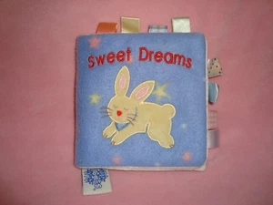 2003 Taggies My First Taggies Book Sweet Dreams Scholastic Cloth Baby Book - Imagen 1 de 4