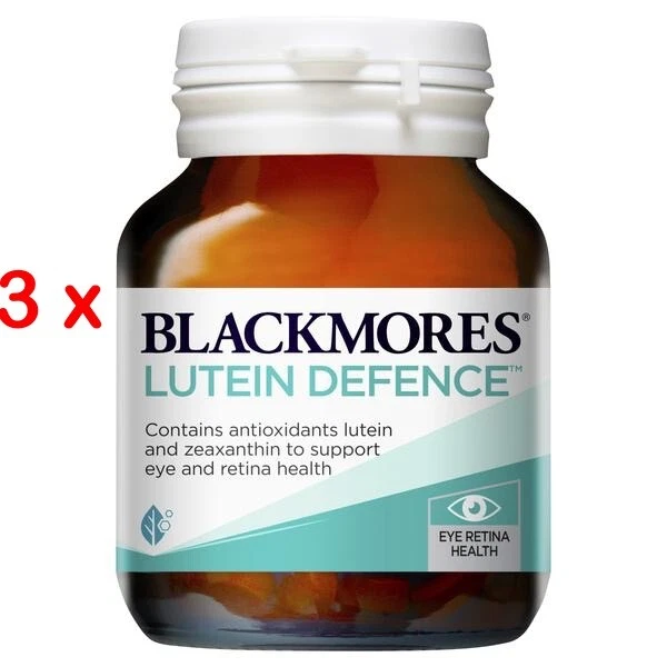 BEST PRICE!BULK BUY! 3 x BLACKMORES LUTEIN DEFENCE 60 TABLETS EYE HEALTH  - image 1 of 1