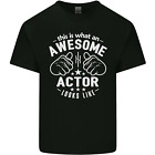 This Is What An Awesome Actor Looks Like Uomo Cotone T-Shirt