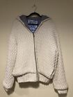 Pride And Soul Super Fifty2 Knitted Lined Zipped Hooded Jacket Size XL