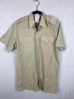 British Army Fawn Short Sleeve Uniform Shirt All Ranks Collar: 37cm