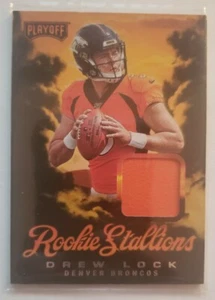 Drew Lock Rookie Stallions Relic 2019 Panini Playoff - Picture 1 of 2