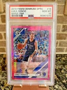 Panini Donruss Optic 2019-2020 - Luka Doncic - #16 Hyper Pink Prizm PSA 10 🔥 - Imagen 1 de 2