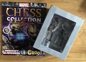 Eaglemoss Marvel Chess Collection Special with Rocket Raccoon & Groot Figures - Bild 1 von 6