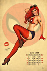 12x18" Art Print ~ Nathan Szerdy SIGNED Marvel Spiderman Mary Jane Calendar Girl