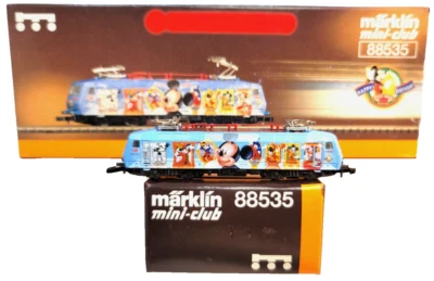 Marklin Z Scale 88535 "Mickey Mouse" Birthday 1928 -1996 Loco 5-pole (tested) #3 - Image 1 of 4