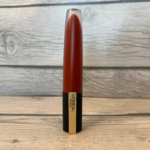 L'Oreal Paris Makeup Rouge Signature Matte Lip Stain, Armored 460 Lipstick Red - Picture 1 of 10