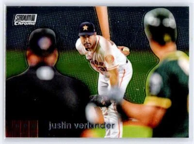 2020 Stadium Club Chrome #227 Justin Verlander - Image 1 of 2