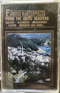 Famous Masterpieces From The Great Masters Classical Cassette Album Mozart - Picture 1 of 15