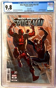 🔥MARVEL~MILES MORALES:SPIDER-MAN #25~🔥~LIEFELD~DEADPOOL VARIANT~🔥~CGC 9.8~🔥 - Picture 1 of 2