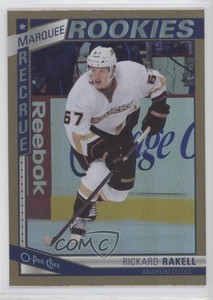2013-14 O-Pee-Chee Marquee Rookies Rainbow Foil Rickard Rakell #558 Rookie RC