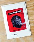 Photo Jazz Card / Notelet  of Louis Armstrong Concert  Programme 1956