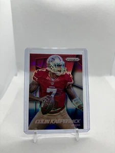 2014 Panini Prizm Colin Kaepernick Red White Blue Prizm #179 49ers - Picture 1 of 2