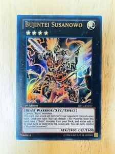 Yu-Gi-Oh! JCC Bujintei Susanowo Juicio de la Luz JOTL-EN057 1a Edición Casi Nuevo - Imagen 1 de 10